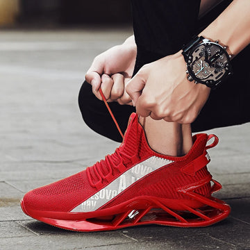Men's Casual Sneakers Breathable Luxury Trainer Race Shoes Fashion Running Tenis for Men And Women