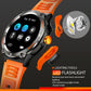 EIGIIS Smart Watch 3ATM Waterproof 1.53" KT76 Men Sport With Compass And LED Flashlight Heart Rate Sleep Analysis Bluetooth Call