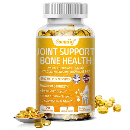 Calcium and Vitamin D3+K2 Supplementation Supports Cardiovascular, Bone and Joint, and Immune System Health for Men and Women