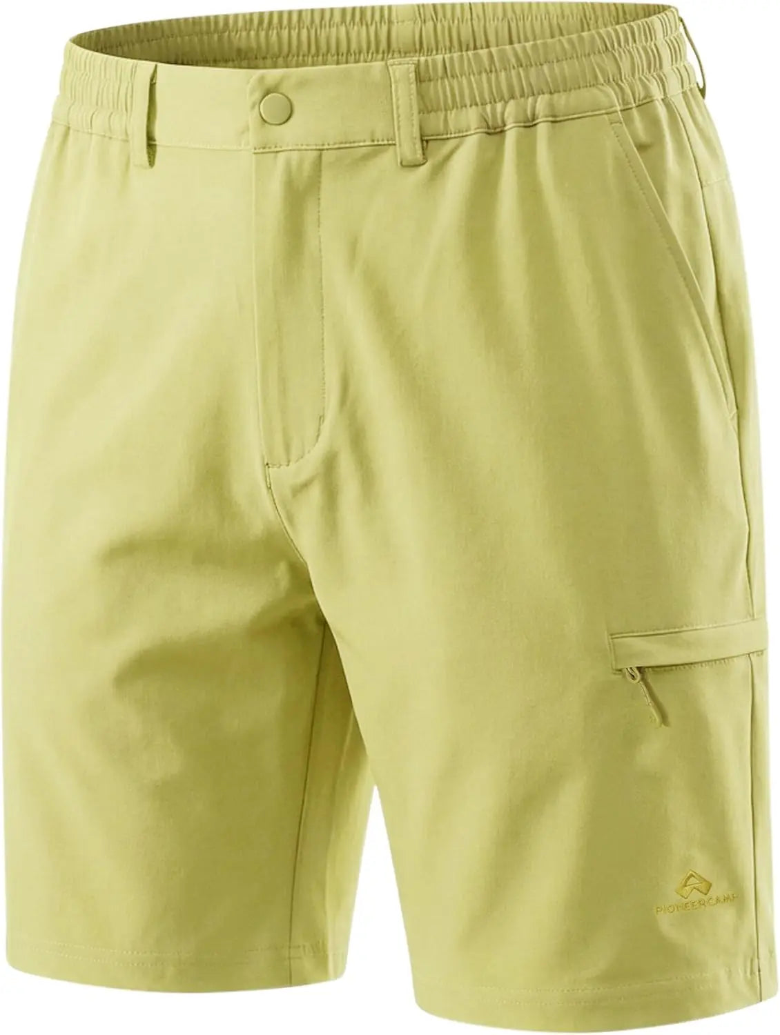 Pioneer Camp Men's 7" Hiking Shorts Lightweight Outdoor Quick-Dry Water-Resistant Casual Shorts for Travel Fishing Golf