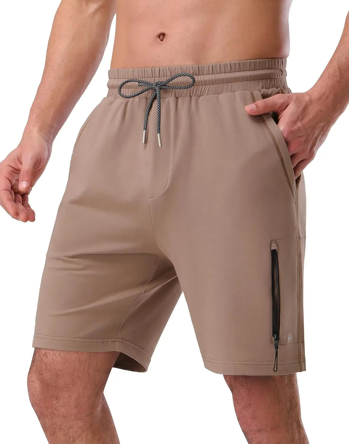 Pioneer Camp Sweat Shorts for Men 7" Inseam Cotton Athletic Casual Shorts with 4 Pockets for Gym Workout Lounge Summer Shorts