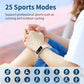 LIGE Fitness Tracker Heart Rate Blood Oxygen Blood Pressure Temperature Sleep All Day Health Monitoring Women's Smartwatch