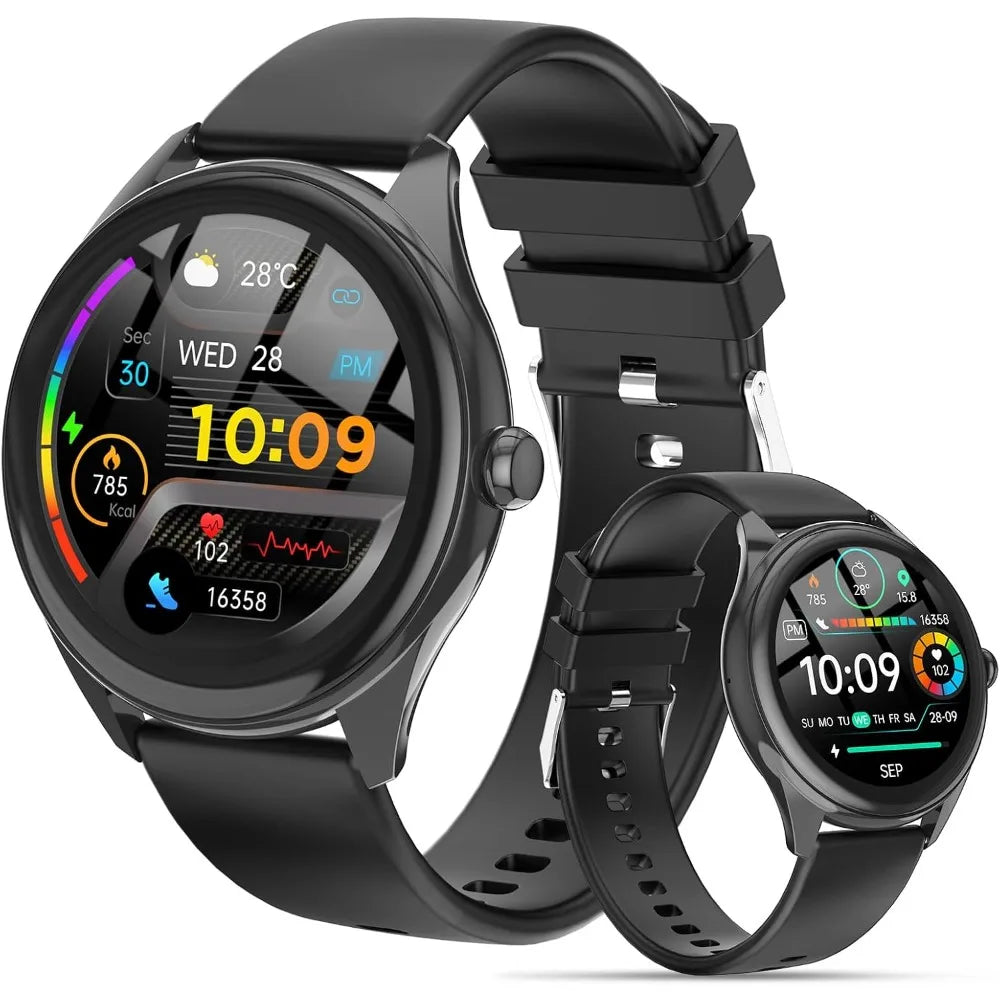 1.39" HD Touchscreen Smartwatch with 120 Sports Modes and AI Assistant for Fitness Tracking