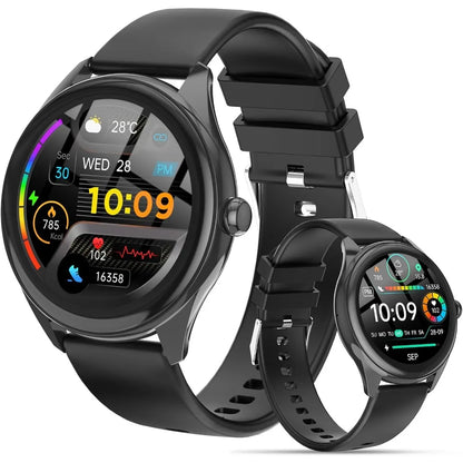 1.39" HD Touchscreen Smartwatch with 120 Sports Modes and AI Assistant for Fitness Tracking