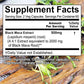 Black Maca Root Supplement 2000mg Per Serving Supports Performance, Stamina and Mood 120 Capsules