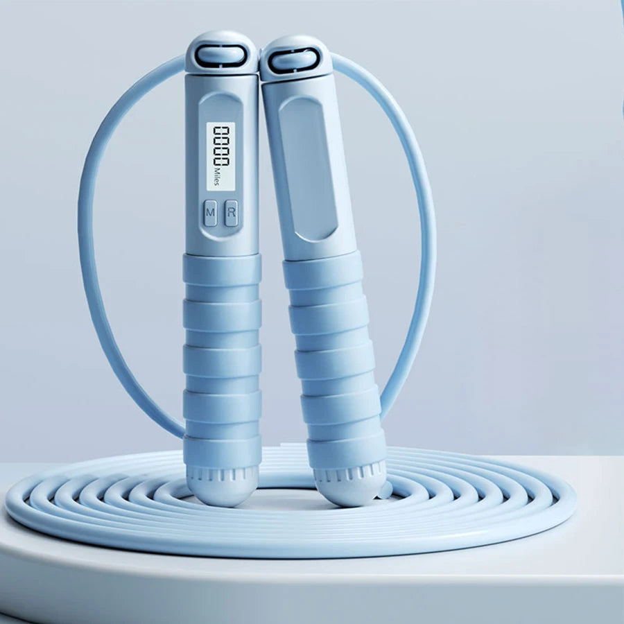 Electronic counting jump rope adult weight loss fitness exercise for men and women