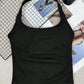 Seamless Long Camisole Sports Tank Top, Women, Built-In Removable Padded Bra, Yoga Workout Vest