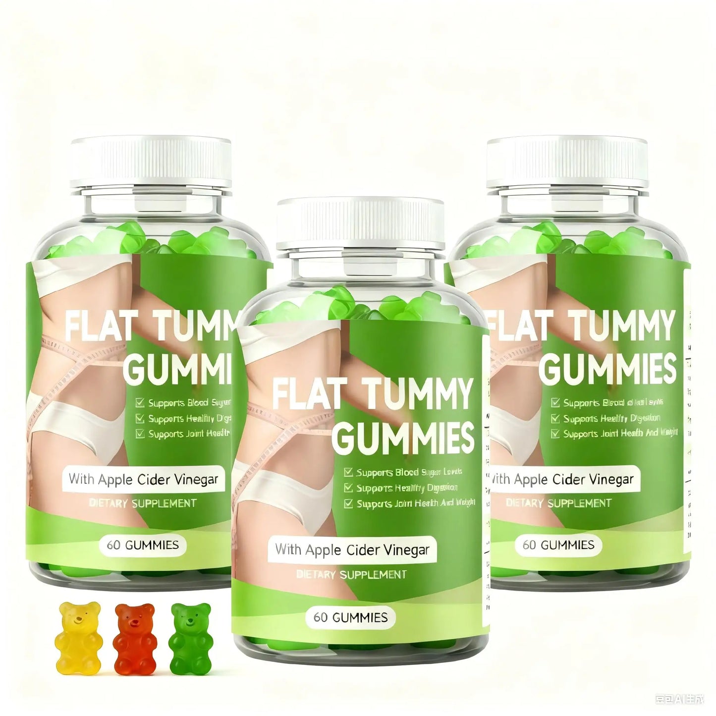 Metabolism Support Gummies - Weight Management,Fat Burning, Metabolism Boosting,Supports A Healthy Nervous System - 60 Gummies