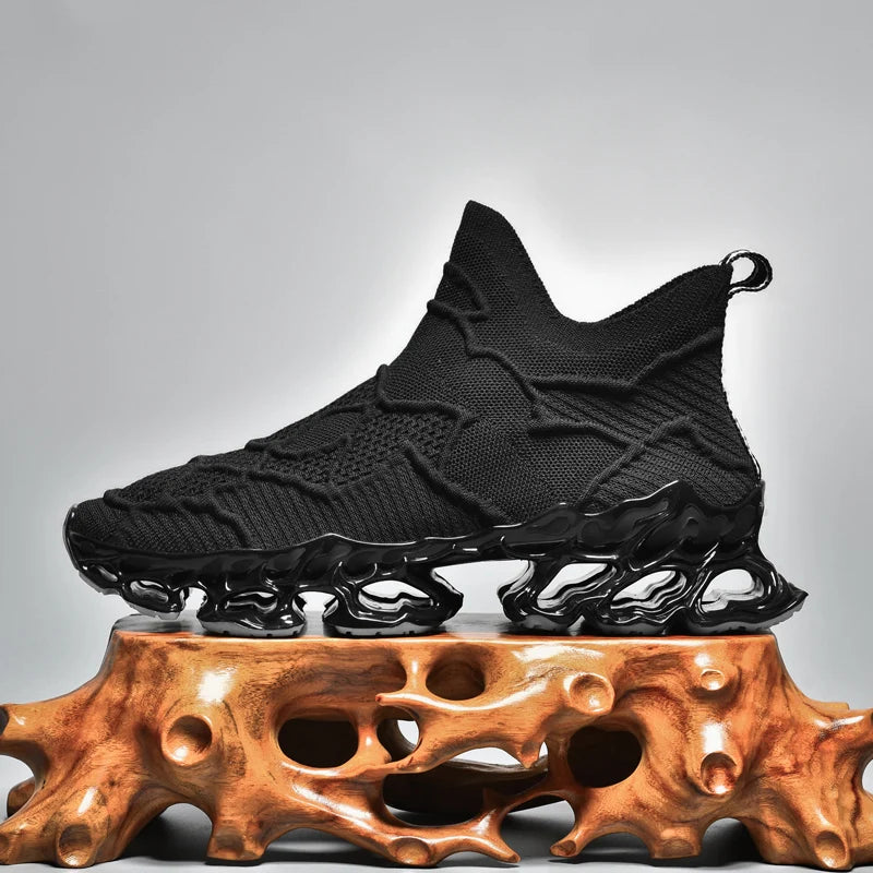 Men's Casual Sneakers Breathable Luxury Trainer Race Shoes Fashion Running Tenis for Men And Women