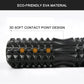 45/30cm Foam Massage Roller Hollow Column Fitness Equipment for Muscle Massage Physiotherapy and Sports Rehabilitation