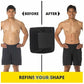 Black Men Waist Trimmer Belt Fat Burner Weight Loss Sweats Slim Wrap Body Shaper Waist Support