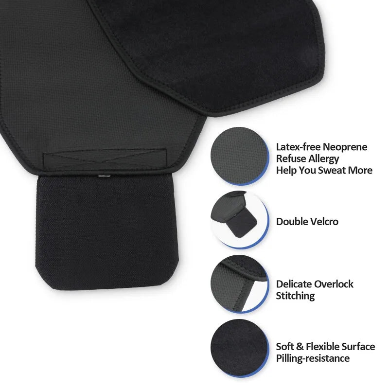 Black Men Waist Trimmer Belt Fat Burner Weight Loss Sweats Slim Wrap Body Shaper Waist Support